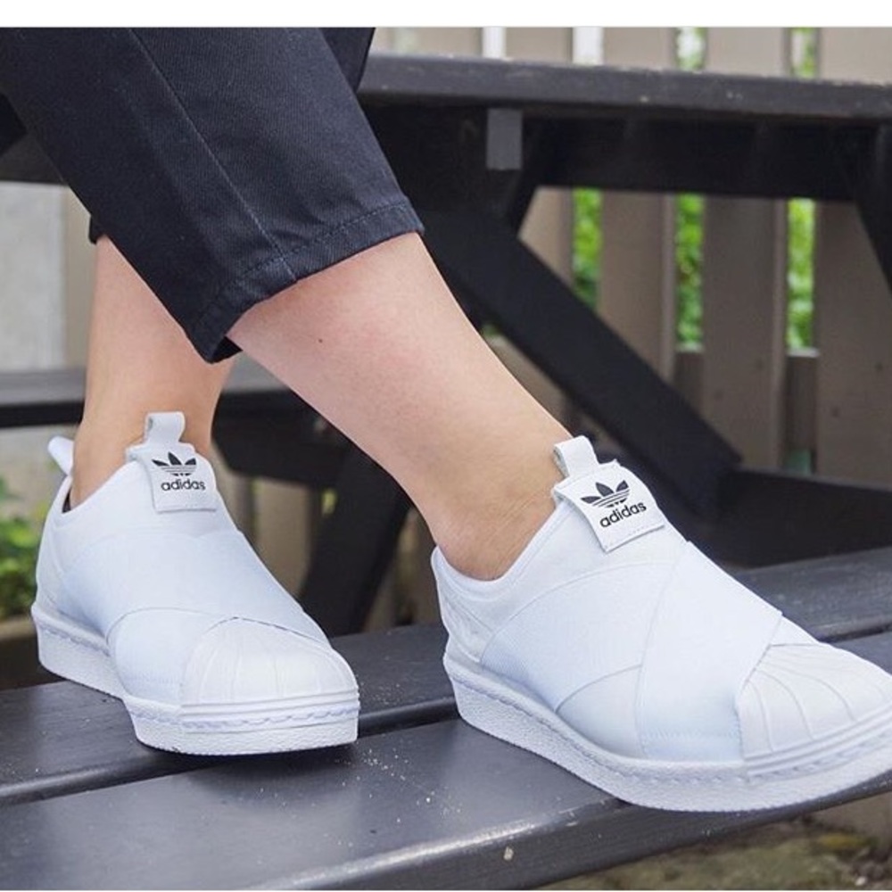 🆕 ADIDAS Originals Superstar Slip On Shoes - Picture 2 of 8